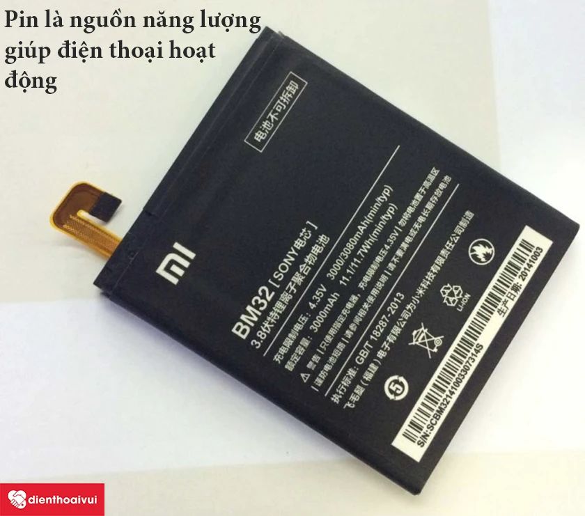 Pin l&agrave; nguồn năng lượng để cho thiết bị hoạt động