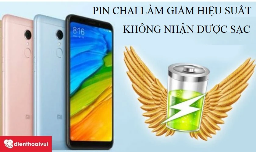 Những ảnh hưởng xấu đến máy Xiaomi khi pin bị chai