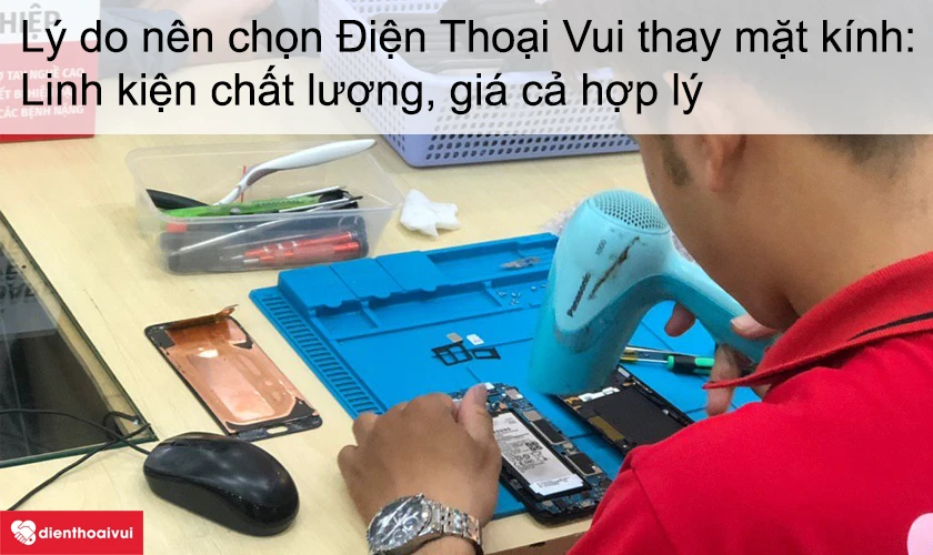 L&yacute; do n&ecirc;n chọn dịch vụ thay k&iacute;nh điện thoại Xiaomi&nbsp;Mi 9 tại hệ thống Điện Thoại Vui