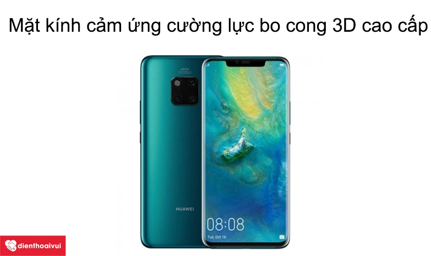 Mặt kính cảm ứng cường lực bo cong 3D cao cấp