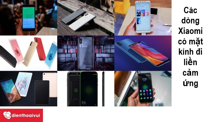 Cấu tạo m&agrave;n h&igrave;nh của smartphone Xiaomi