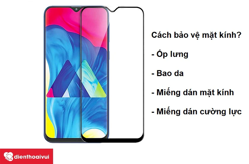 Cách bảo vệ mặt kính điện thoại