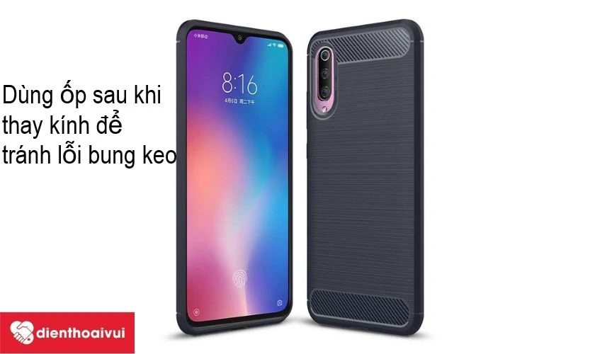 thay &eacute;p k&iacute;nh Xiaomi Mi 9 SEƯ