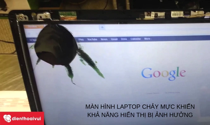 Lỗi thường gặp ở m&agrave;n h&igrave;nh