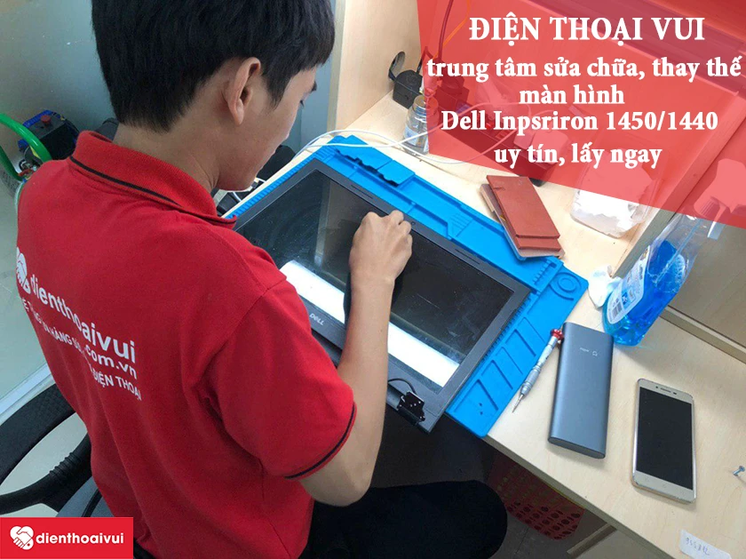thay màn hình laptop Dell Inspiron 1450/1440 ở đâu uy tín, chính hãng