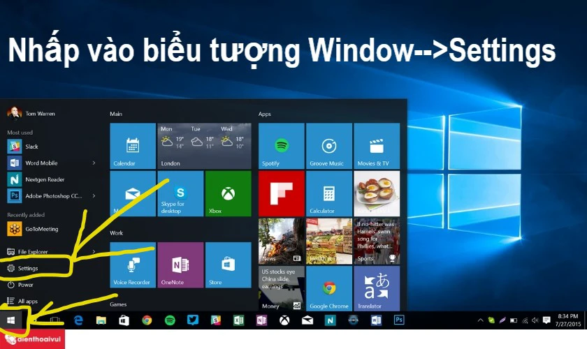 C&aacute;ch kiểm tra điểm chết m&agrave;n h&igrave;nh laptop Dell 