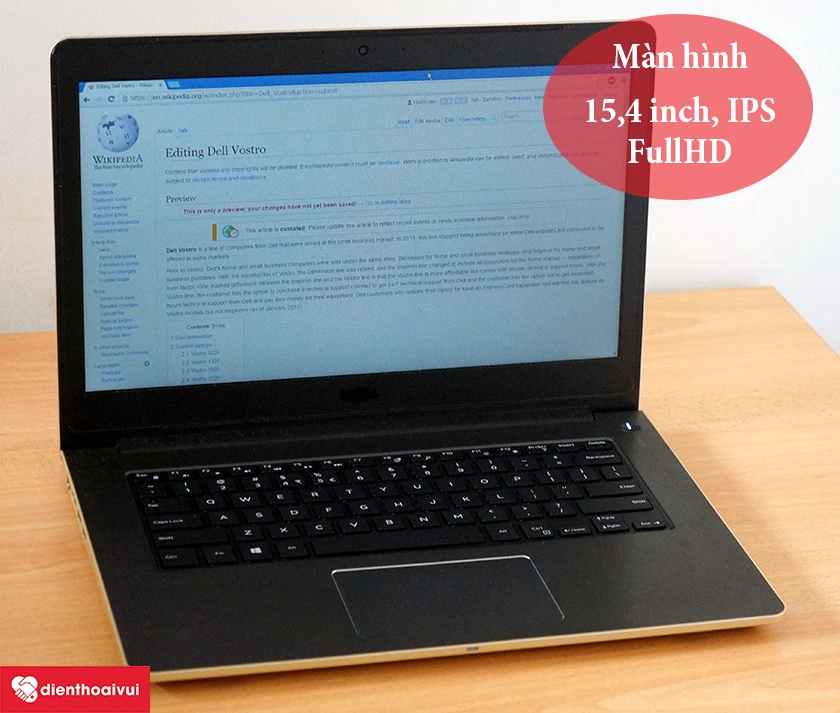 Thay m&agrave;n h&igrave;nh Dell Vostro 500