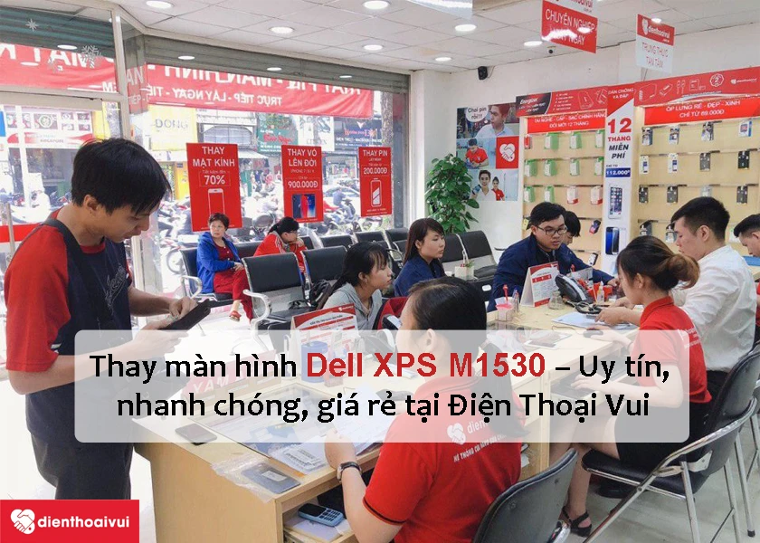 Thay màn hình Dell XPS M1530 chính hãng, giá rẻ