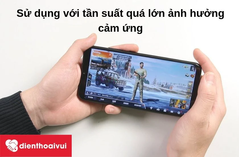 Hạn chế dùng điện thoại với tần suất quá lớn