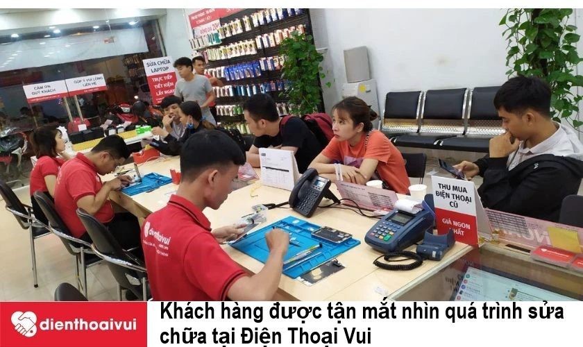 Trung t&acirc;m Điện Thoại Vui - sửa chữa, thay thế linh kiện điện thoại nhanh ch&oacute;ng, gi&aacute; cả ưu đ&atilde;i, chất lượng