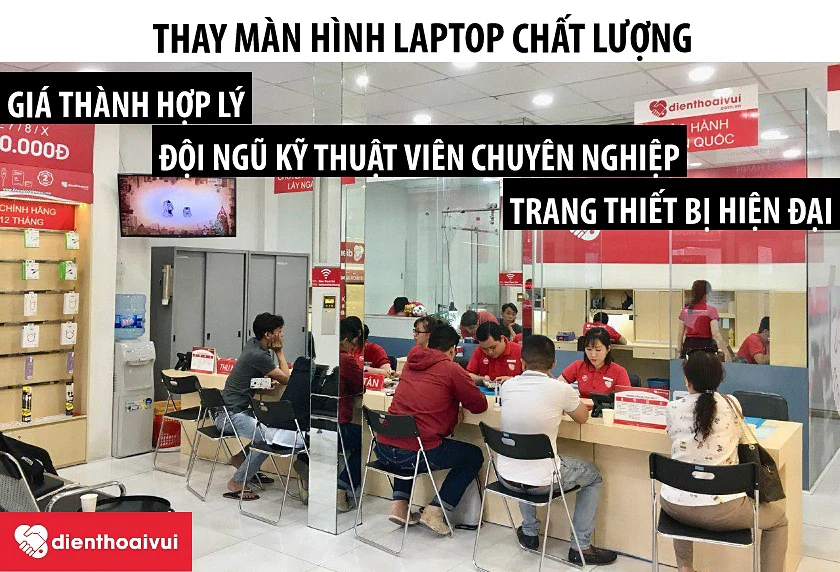 Lý do nên chọn dịch vụ thay màn hình laptop Dell Vostro 1500 tại hệ thống Điện Thoại Vui