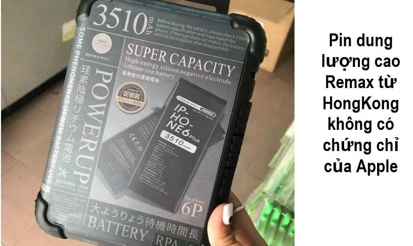 khuyết điểm của pin dung lượng cao cho iphone