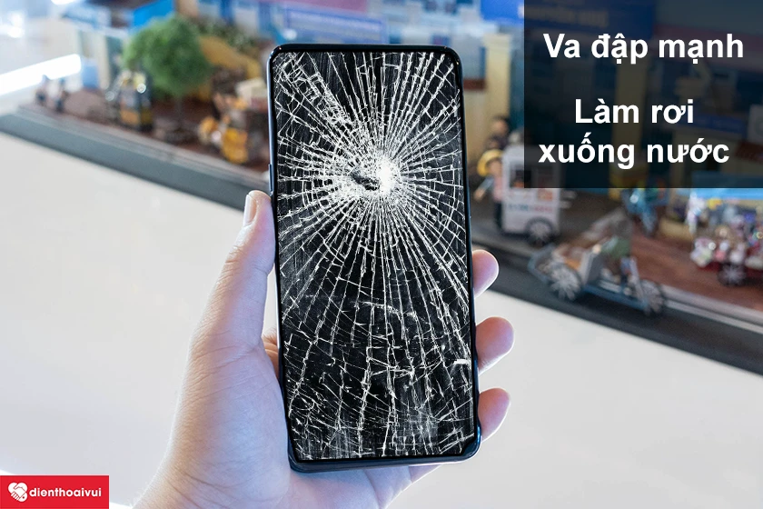 Nguy&ecirc;n nh&acirc;n l&agrave;m hỏng m&agrave;n h&igrave;nh Oppo Reno