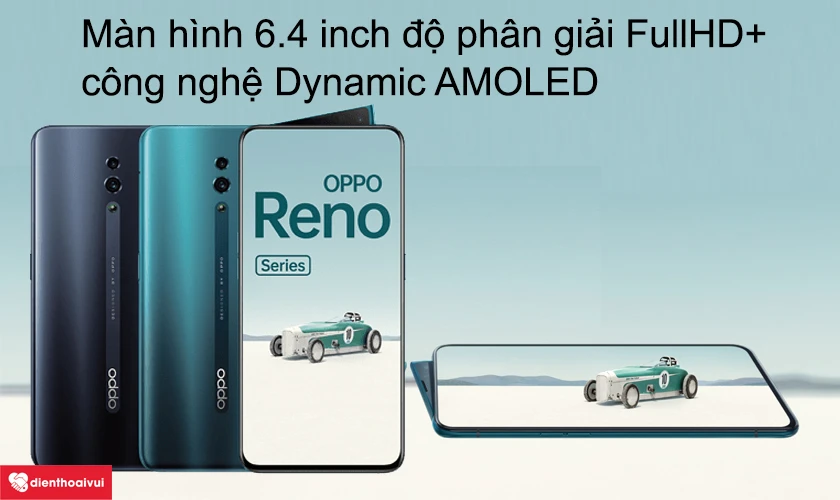 M&agrave;n h&igrave;nh 6.4 inch độ ph&acirc;n giải FullHD+ c&ocirc;ng nghệ Dynamic AMOLED