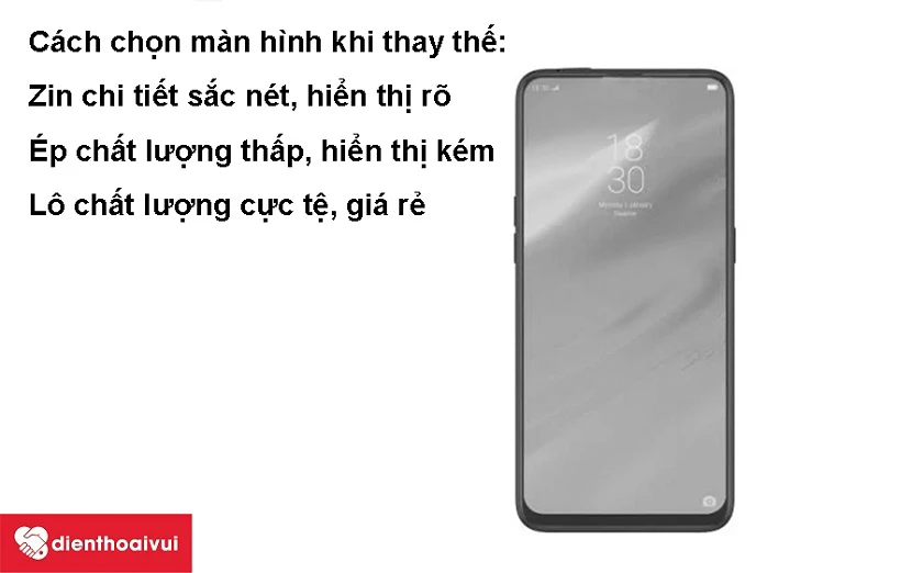 Cách chọn màn hình khi thay th&ecirc;́