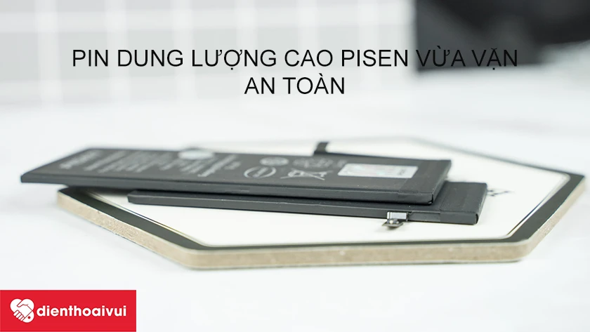 pin co dung lượng hieu Pisen muc cao dam bao an to&agrave;n - chất lượng