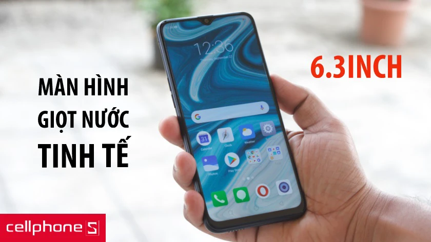Màn hình IPS LCD và độ phân giải Full HD+ sắc nét