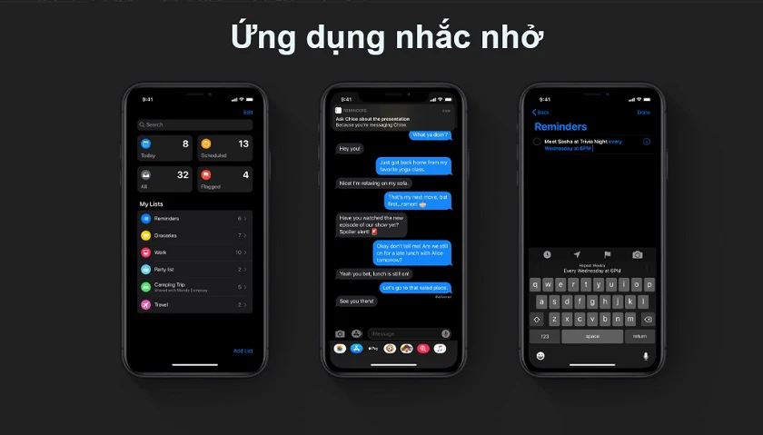 Ứng dụng nhắc nhở
