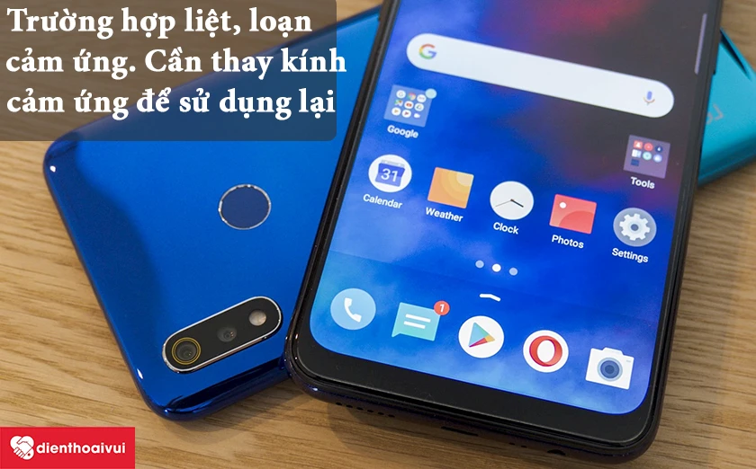 liệt cảm ứng hoặc loạn cảm ứng cần thay kính
