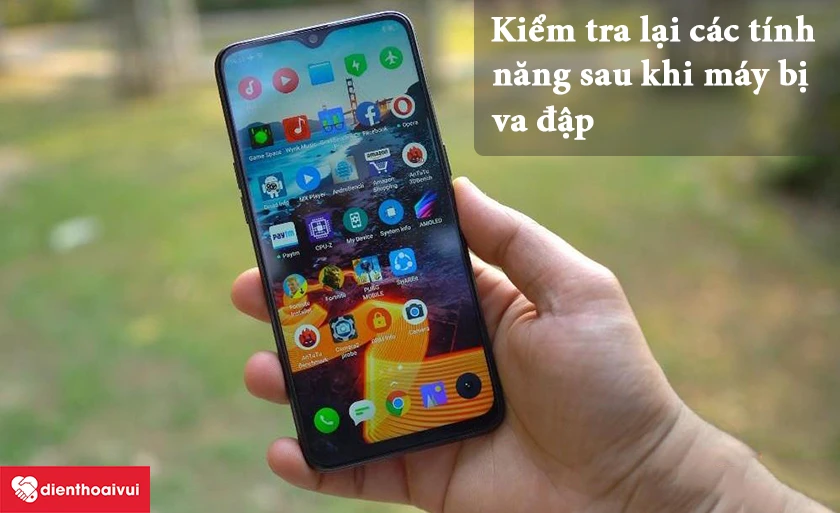 Kiểm tra lại các tính năng của máy