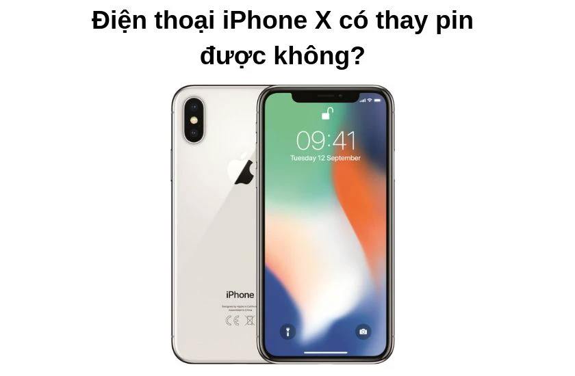hướng dẫn c&aacute;ch thay pin iphone x- c&oacute; thực hiện tại nh&agrave; được kh&ocirc;ng
