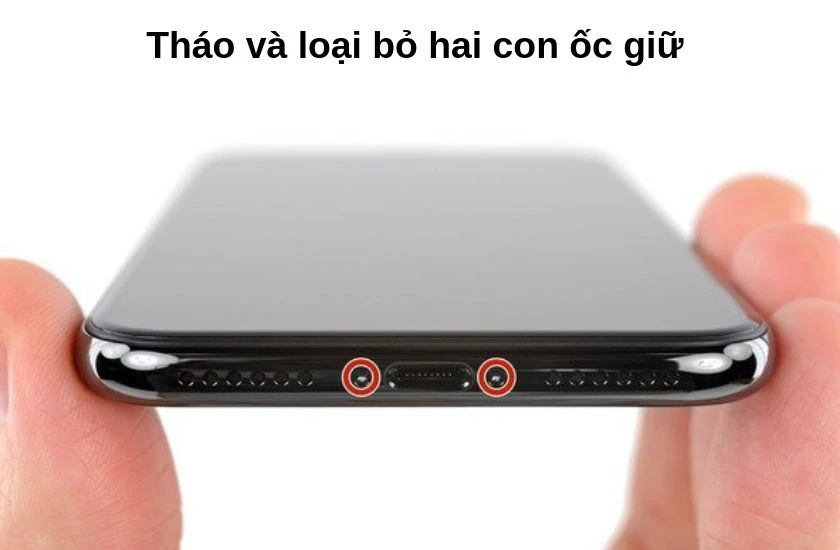 hướng dẫn c&aacute;ch thay pin iphone X