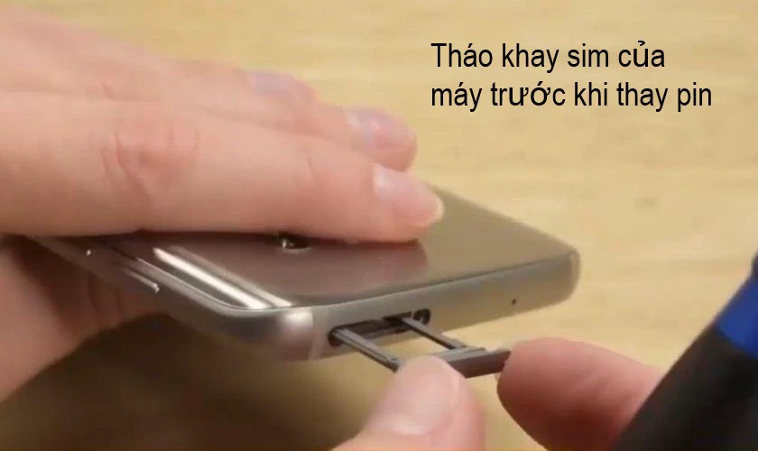 hướng dẫn cách thay pin, tháo pin, mở pin điện thoại samsung galaxy s7