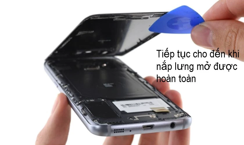 hướng dẫn cách thay pin, tháo pin, mở pin điện thoại samsung galaxy s7