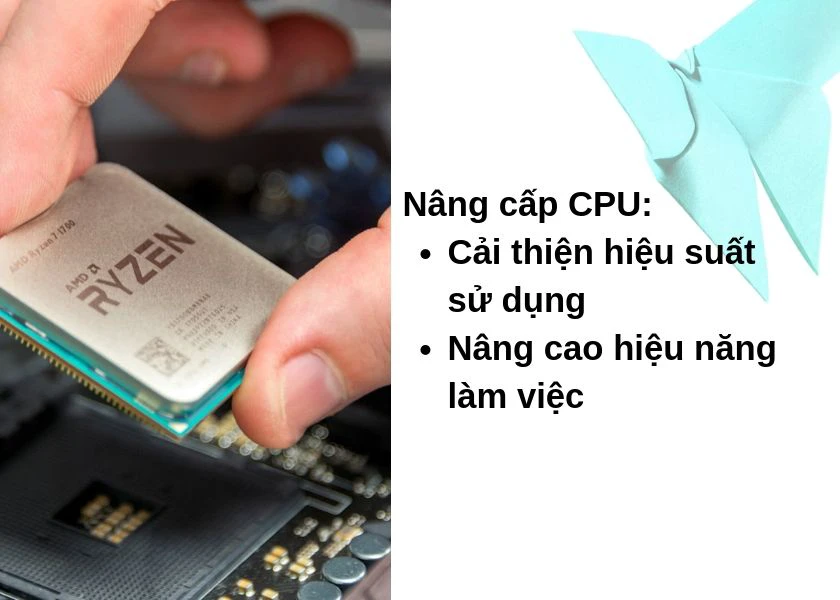 Vi xử l&yacute; m&aacute;y t&iacute;nh laptop c&oacute; n&acirc;ng cấp được kh&ocirc;ng