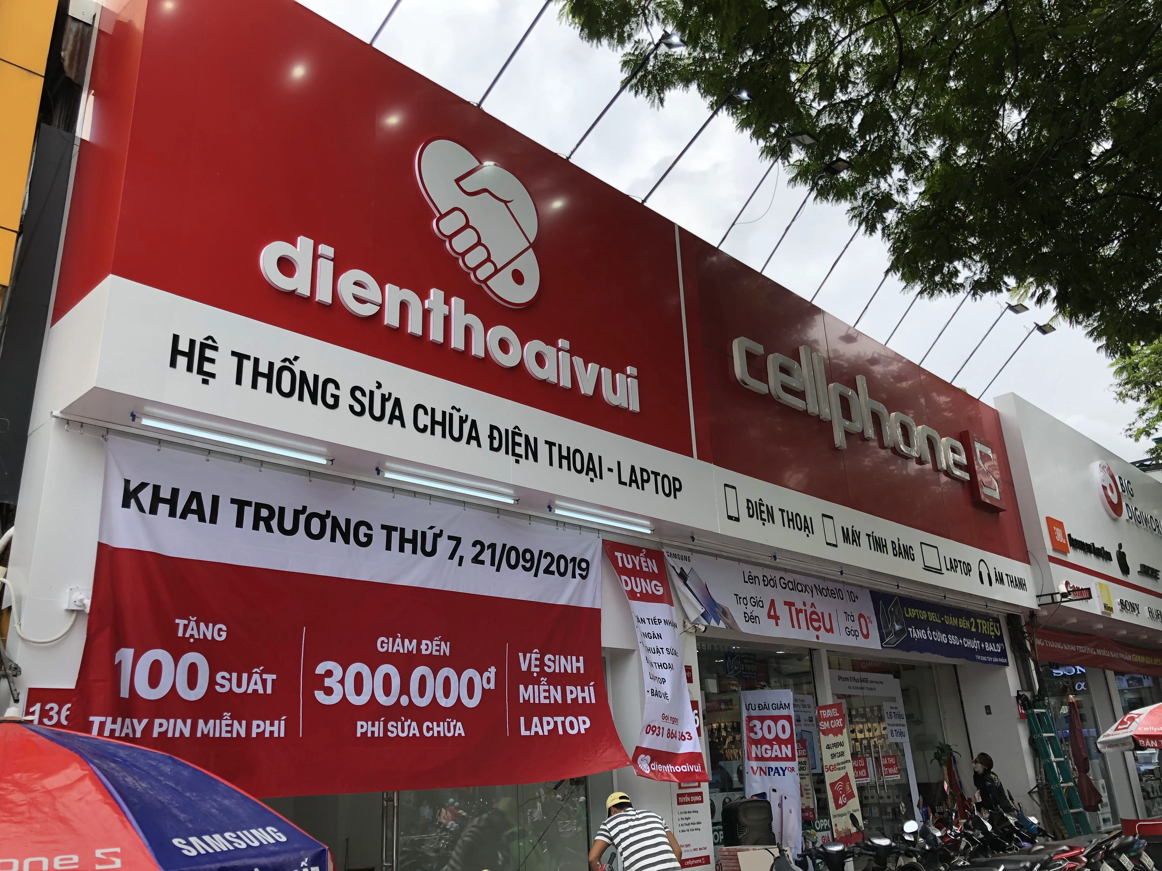 Khai trường Điện Thoại Vui 136 Nguyễn Thai Học