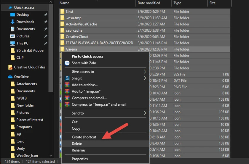 Dọn các file rác, không dùng trên máy để tăng tốc win 10