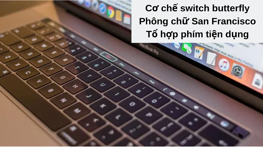 Thay bàn phím macbook chính hãng