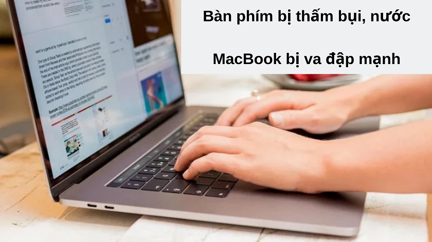 Nguyên nhân nào dẫn đếc việc thay bàn phím MacBook ngay