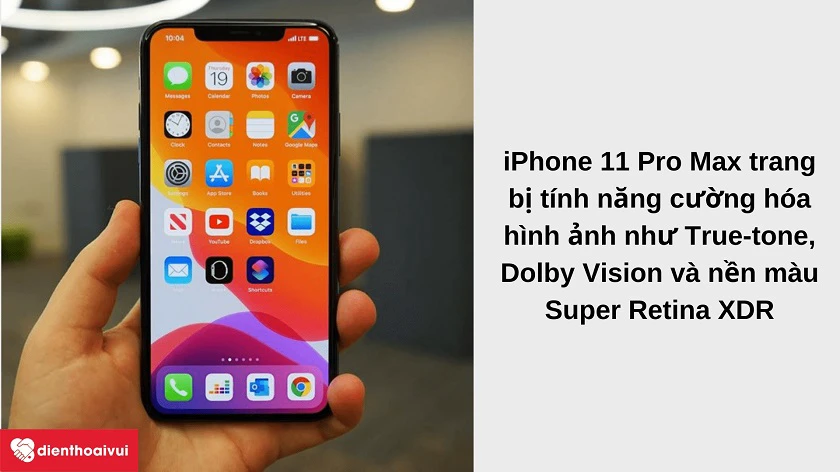 Các tính năng hữu ích tr&ecirc;n màn hình iPhone 11 Pro Max