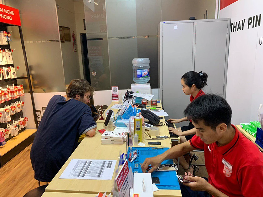 sửa lỗi liệt cảm ứng tr&ecirc;n xiaomi