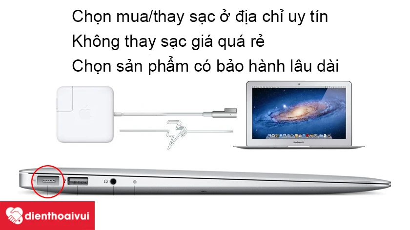 Lưu &yacute; khi chọn sạc