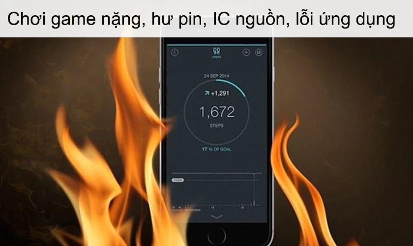 nguy&ecirc;n nh&acirc;n iphone 7 / 7 plus n&oacute;ng l&ecirc;n