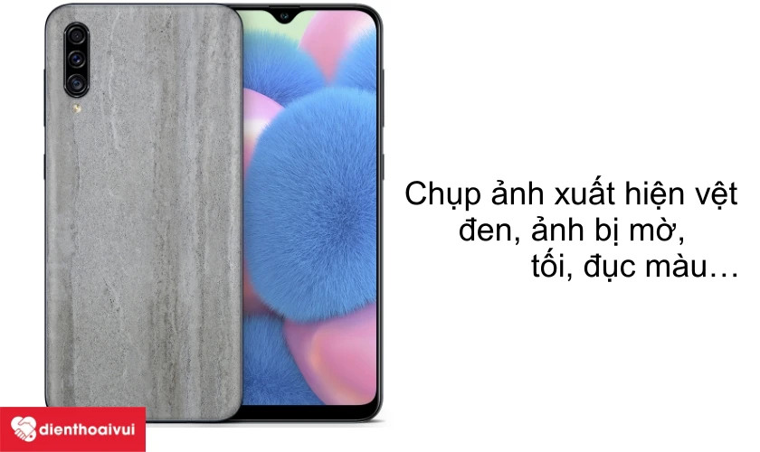 Nguyên nhân dẫn đến việc thay camera trước Samsung Galaxy A30s