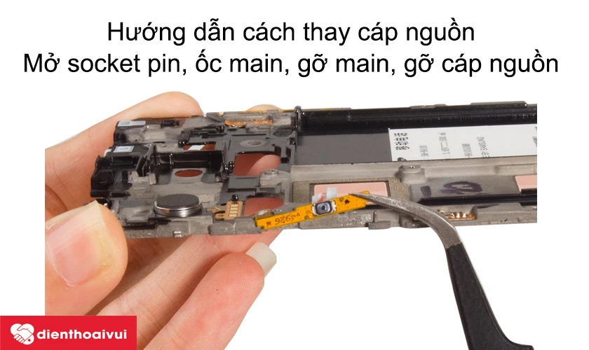 Hướng dẫn c&aacute;ch thay c&aacute;p nguồn mới