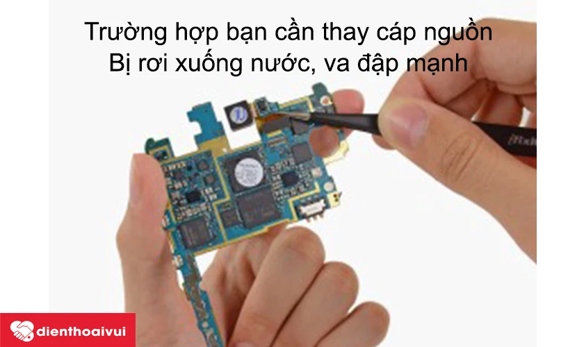 Trong trường hợp n&agrave;o bạn cần thay c&aacute;p nguồn Galaxy A50s?