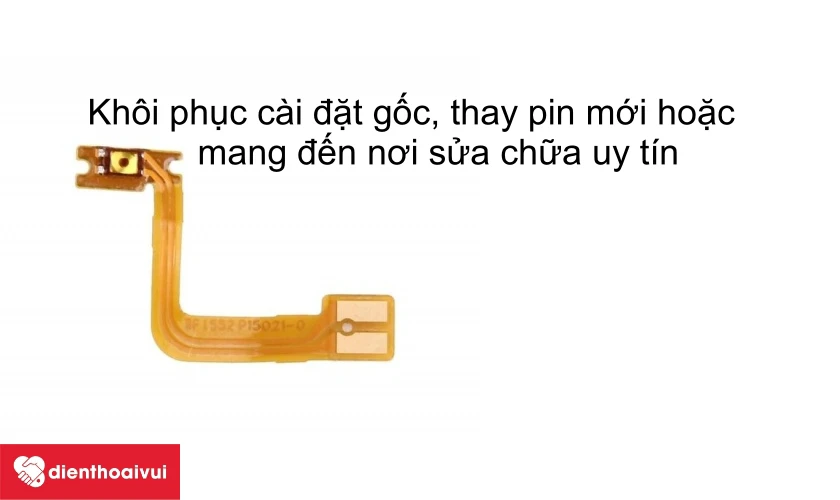 C&aacute;ch khắc phục điện thoại hỏng nguồn