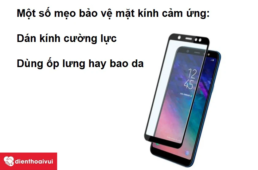 Một số mẹo bảo vệ mặt k&iacute;nh cảm ứng Samsung Galaxy A6 Plus 2018 sau khi sửa chữa