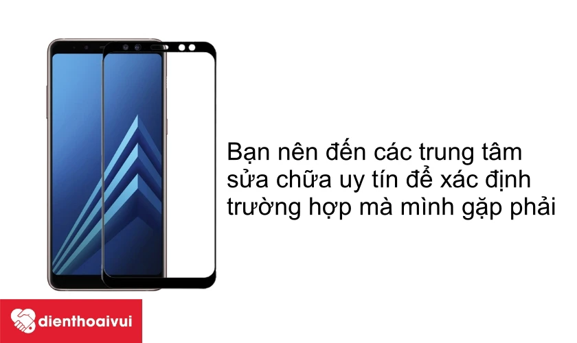 C&aacute;ch ph&acirc;n biệt giữa thay mặt k&iacute;nh v&agrave; thay m&agrave;n h&igrave;nh Samsung Galaxy A8 2018
