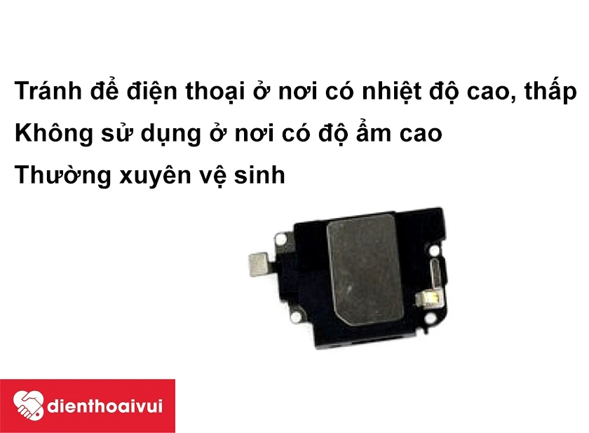 Những lưu ý giúp bảo quản cho loa ngoài trên iPhone