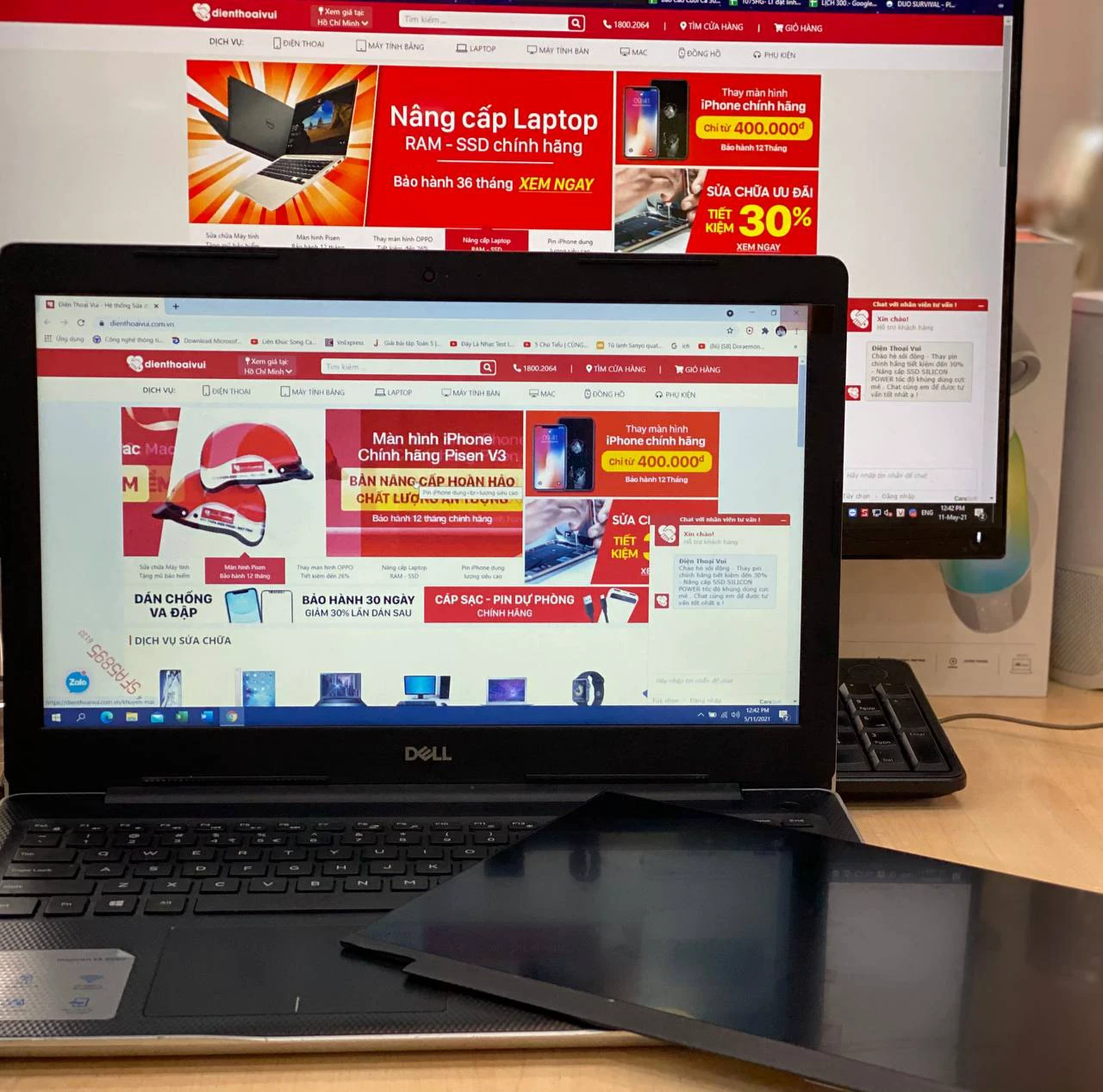 Thay màn hình laptop Dell Alienware
