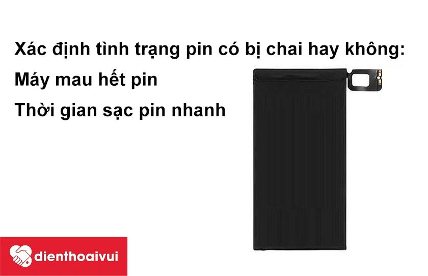 Khắc phục điện thoại bị phồng pin