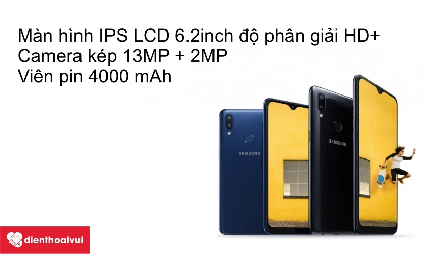 Được trang bị màn hình IPS LCD 6.2 inch độ phân giải HD+