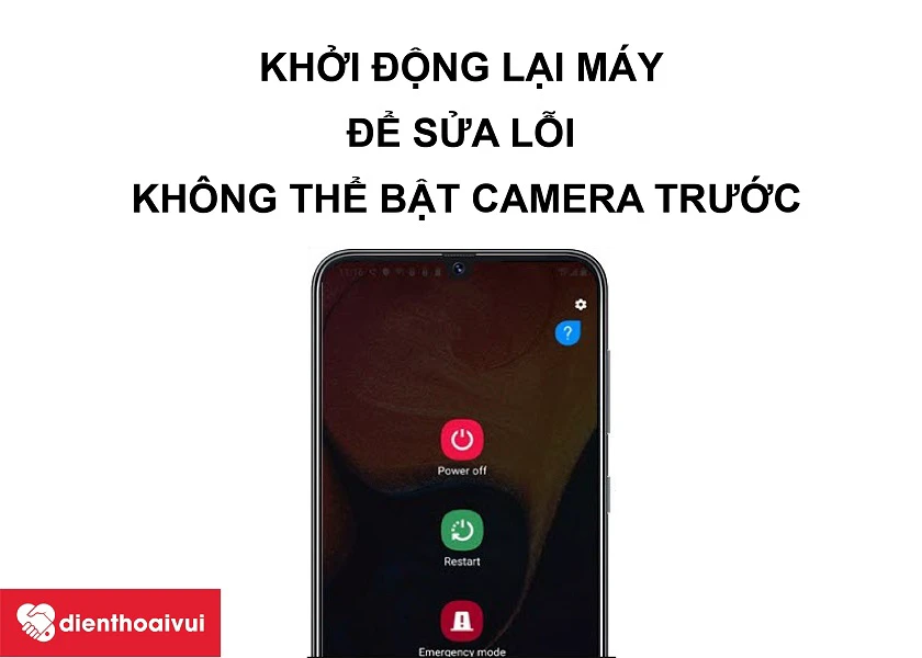 Hướng dẫn sửa lỗi camera trước tr&ecirc;n Samsung Galaxy A50s kh&ocirc;ng thể bật