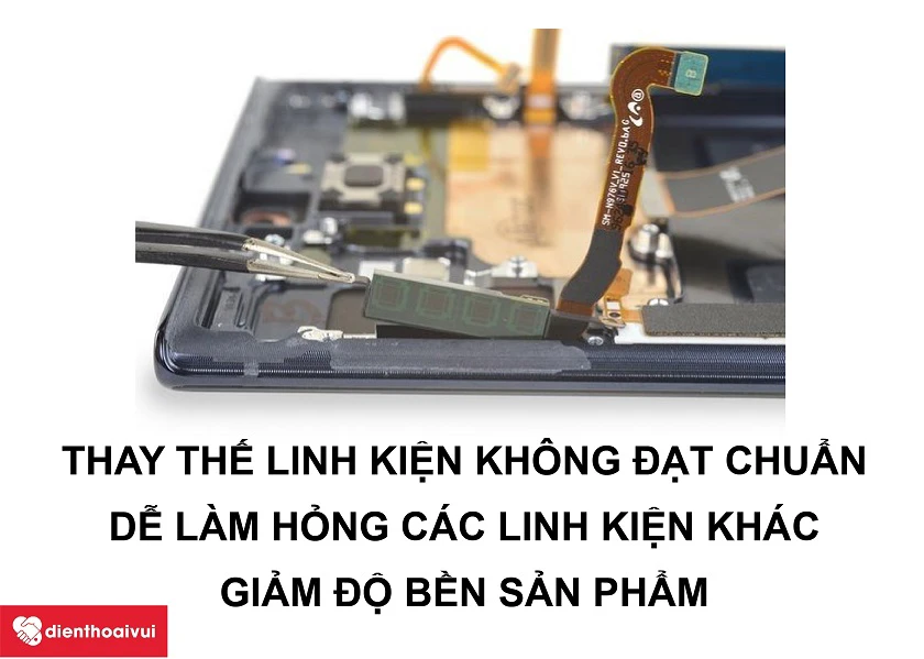 Samsung Galaxy Note 10 Plus hỏng cáp volume và cách xử lý