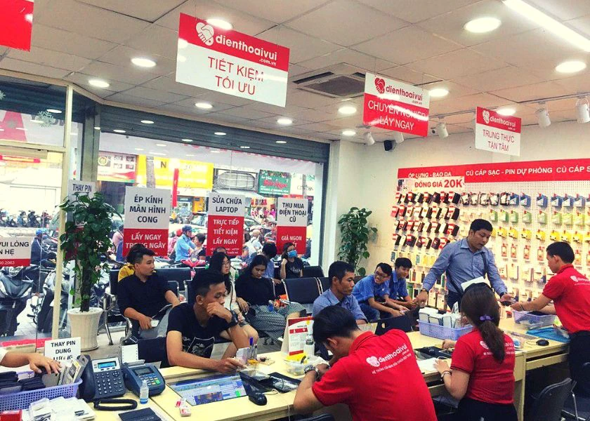 sửa chữa, thay m&agrave;n h&igrave;nh điện thoại tại Điện Thoại Vui